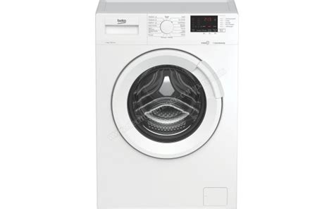 lave linge hublot beko wue6612w1w|Lave.